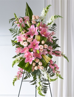 Elegant Embrace Standing Spray