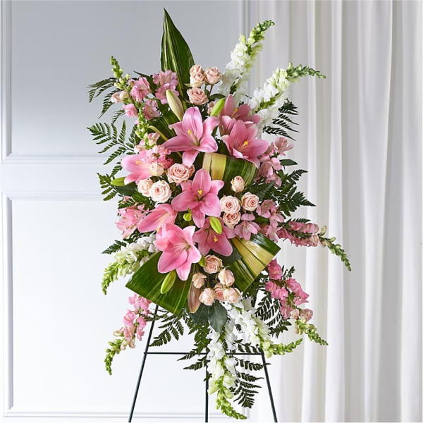 Elegant Embrace Standing Spray-150