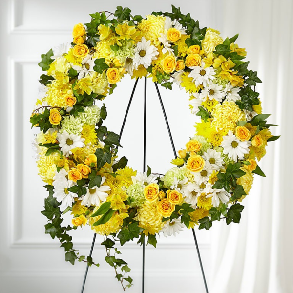 Golden Remembrance Wreath Golden Remembrance Wreath