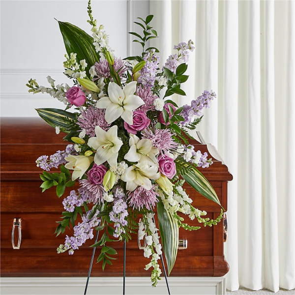 Grateful Hearts Standing Spray-150 Grateful Hearts Standing Spray-150