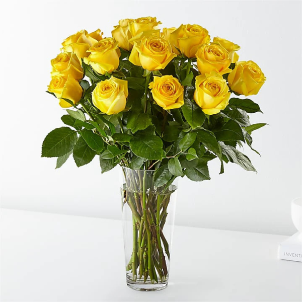 Long Stem Yellow Roses Long Stem Yellow Roses